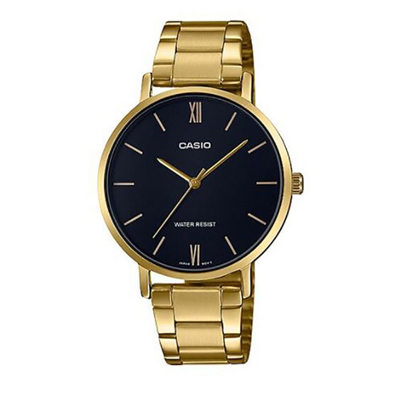 Casio นาฬิกาข้อมือ รุ่น LTP-VT01G-1B