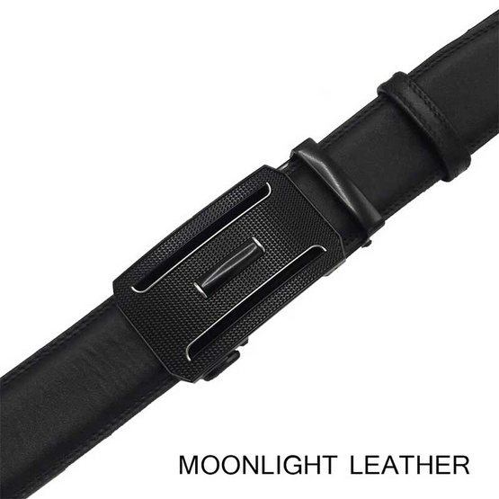 MOONLIGHT เข็มขัดหนังวัวแท้ MOONLIGHT สำหรับผู้ชาย แบบ Auto Locking Exclusive-3