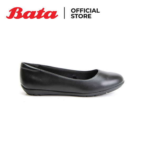 Bata รองเท้าผู้หญิงส้นแบน (แฟลต)แบบหุ้มส้น สีดำ - 5516341