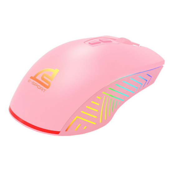 SIGNO E-Sport เม้าส์เกม PINKKER GM-951P