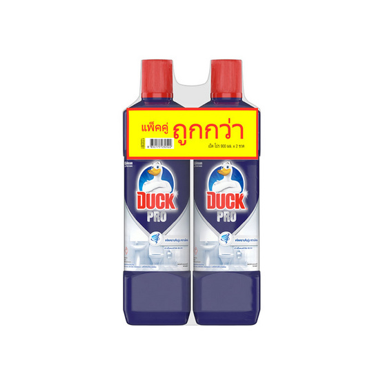 เป็ด โปรม่วง น้ำยาล้างห้องน้ำ 900 มล. (แพ็ก 2 ชิ้น) เป็ด โปรม่วง น้ำยาล้างห้องน้ำ 900 มล. (แพ็ก 2 ชิ้น)