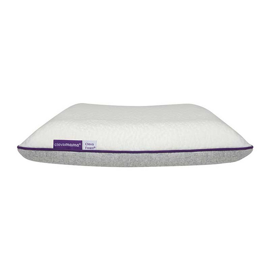 Clevamama หมอน ClevaFoam Toddler Pillow สำหรับเด็กอายุ 1 ปีขึ้นไป