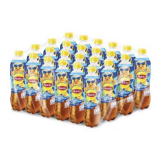 ลิปตัน เลมอน ไม่มีน้ำตาล 445 มล. (ยกลัง 24 ขวด)