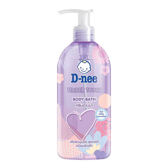 D-nee สบู่เหลวเทนเดอร์ทัชบอดี้บาธ สีม่วง 450 มล. D-nee สบู่เหลวเทนเดอร์ทัชบอดี้บาธ สีม่วง 450 มล.