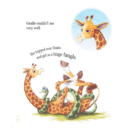 หนังสือ เจ้ายีราฟสายตาสั้น The Short-Sighted Giraffe