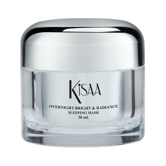 Kisaa สลีปปิ้งมาส์ก Overnight Bright and Radiance Sleeping Mask 50 มล.