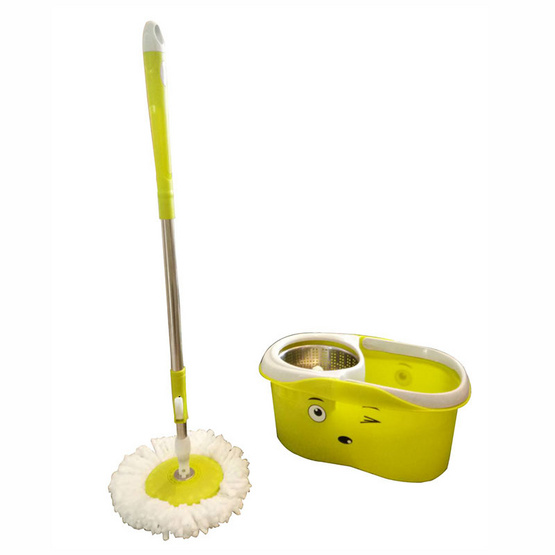 EasyMop BABY MINI ชุดถังปั่นม็อบพร้อมผ้า 4 ผืน