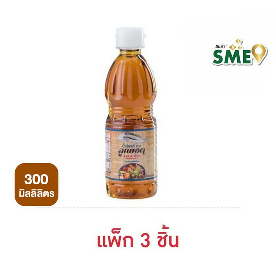 ลูกยอด น้ำปลาแท้ 300 มล. (แพ็ก 3 ชิ้น)
