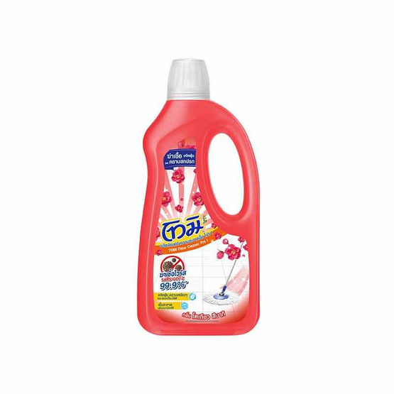 โทมิ น้ำยาทำความสะอาดพื้น สีแดง 800 มล.