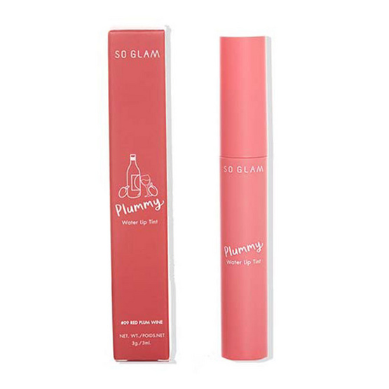 So Glam ลิปทินท์ Plummy Water Lip Tint