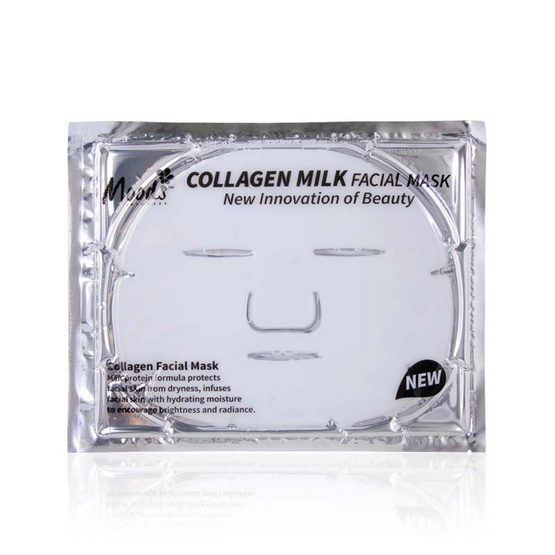 MOODS แผ่นมาส์กหน้า COLLAGEN MILK FACIAL MASK 60 กรัม (แพ็ก 2 ชิ้น)