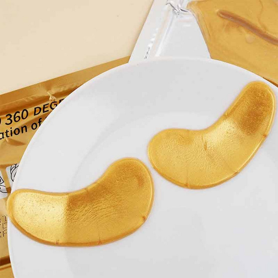 MOODS มาส์กรอบดวงตา COLLAGEN GOLD EYE MASK 6 กรัม (แพ็ก 5 ชิ้น)