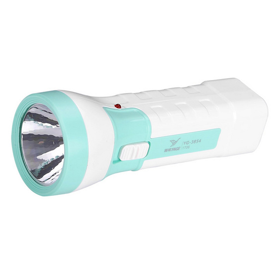 YAGE ไฟฉายLED 1ดวงYG-3854 สีเขียวมิ้นท์ 56lm