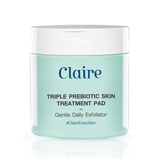 Claire ซีรั่มแผ่น Triple Prebiotic Skin Repair Treatment Pad 120 มล. (60 แผ่น)