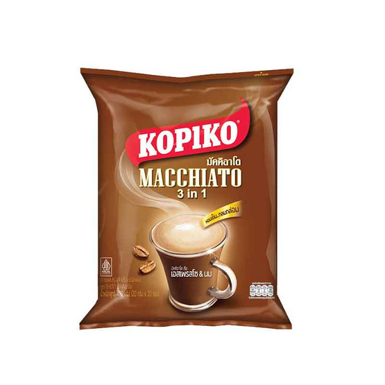 โกปิโก้ มัคคิอาโต กาแฟปรุงสำเร็จ 400 กรัม (20กรัมx20ซอง)
