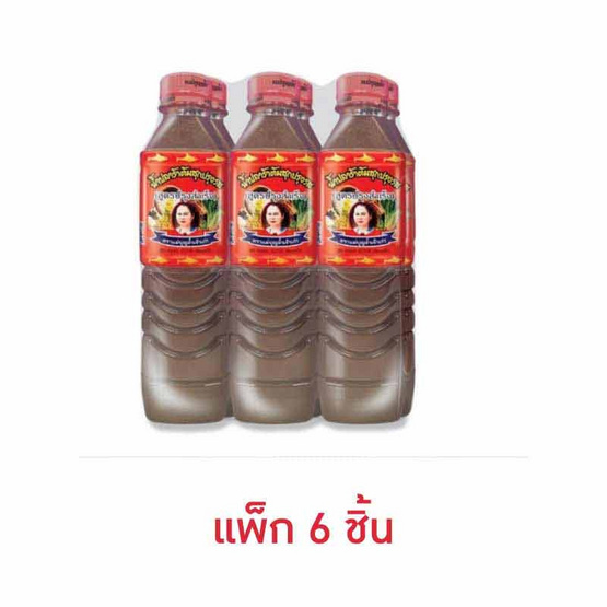 แม่บุญล้ำเจ้าเก่า น้ำปลาร้าต้มสุกปรุงรส 400 มล. (แพ็ก 6 ชิ้น)