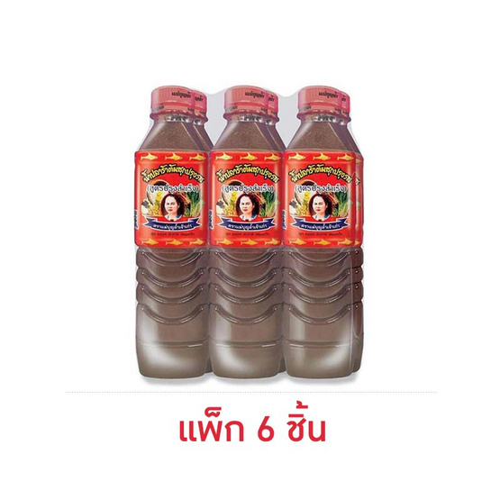 แม่บุญล้ำเจ้าเก่า น้ำปลาร้าต้มสุกปรุงรส 400 มล. (แพ็ก 6 ชิ้น)