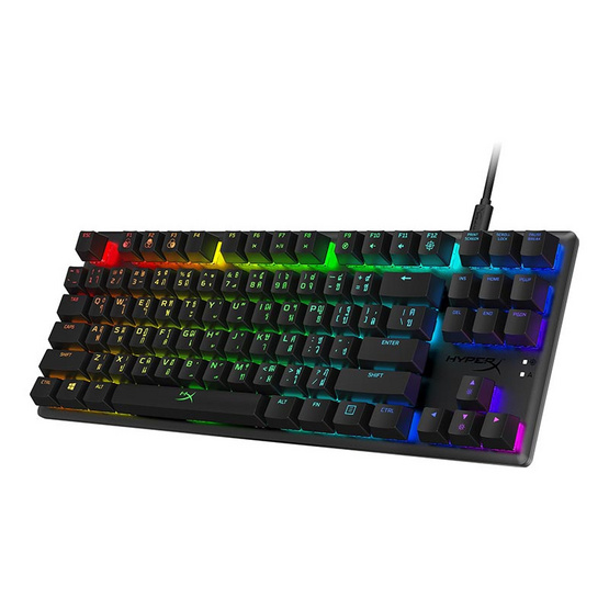 HyperX คีย์บอร์ดเกม Alloy Origins Core Blue Switch