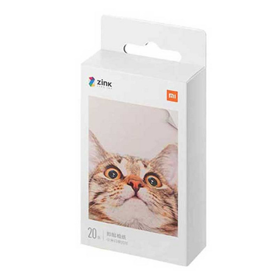 Xiaomi Mi กระดาษพิมพ์ภาพ Portable Photo Printer Paper 20 แผ่น