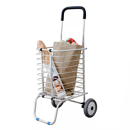 TS Modern Living รถตะกร้าเข็นของ 2 ล้อ พับเก็บได้ รุ่น Trolley0001