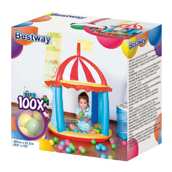 Bestway บ้านเป่าลมแสนสนุก (คละสี/คละลาย)