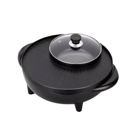 SMARTHOME เตาปิ้งย่างอเนกประสงค์พร้อมหม้อสุกี้ รุ่น SM-EG1302