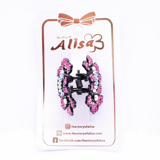 Alisa กิ๊บติดผมดีไซน์ HAIR CLIP DESIGN (ผีเสื้อ) A5