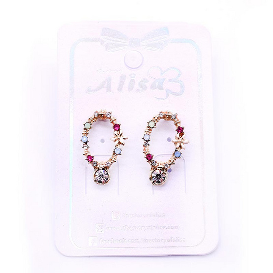 Alisa ต่างหูแฟชั่น EARRING FASHION A1