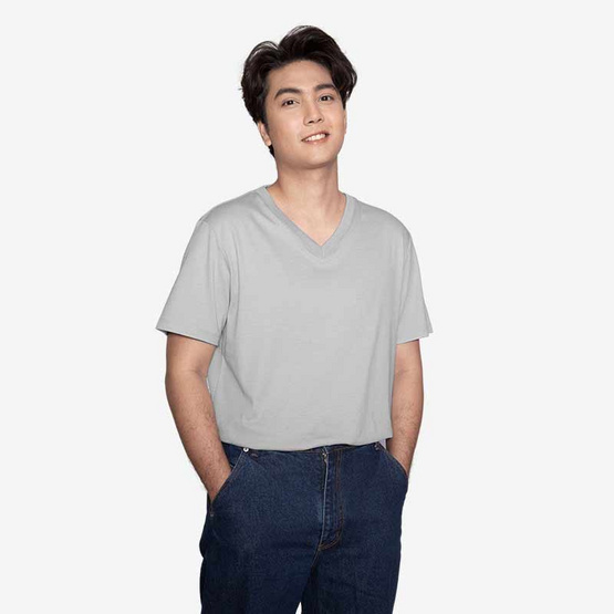 M2S Lifestyle เสื้อยืดคอวีชาย M2S Lifestyle เสื้อยืดคอวีชาย