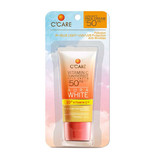 C'CARE Vitamin C Sun Protect Face Cream SPF50 PA+++ 30 ml