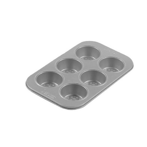 Meyer BakeMaster ถาดอบมัฟฟินก้นลึก 6 ถ้วย Deep Muffin Tin (47536-C)