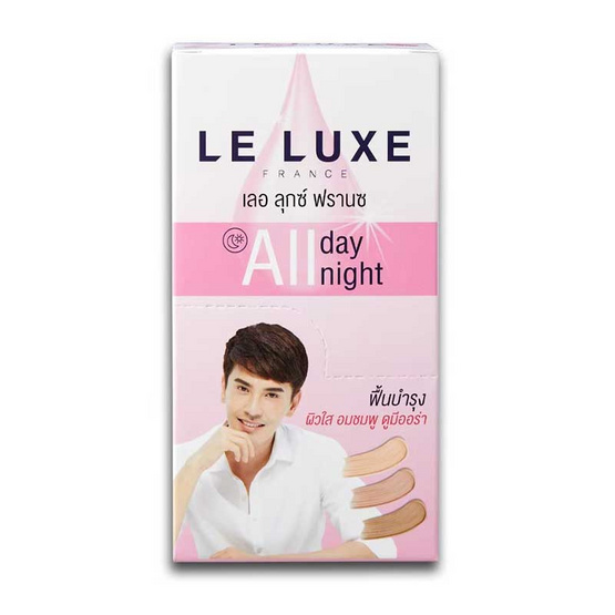 Le Luxe France ครีมบำรุงผิวหน้า All Day All Night Be Bright Cream 7 กรัม (แพ็ก 6 ชิ้น)