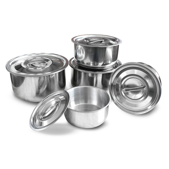 RRS Stew Stainless Set ชุดหม้อสตูว์ทรงสูง รุ่น FD