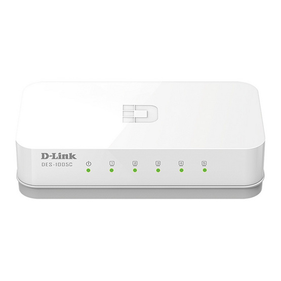 D-Link (DES-1005C) 5-port 10/100Mbps Unmanaged Switch