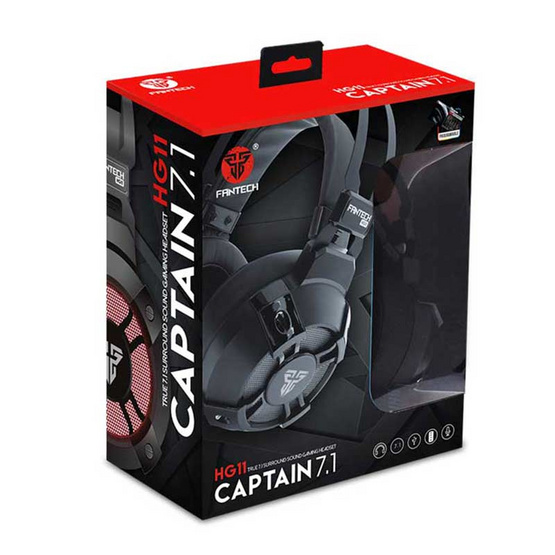 Fantech หูฟังเกม CAPTAIN 7.1 HG11 RGB