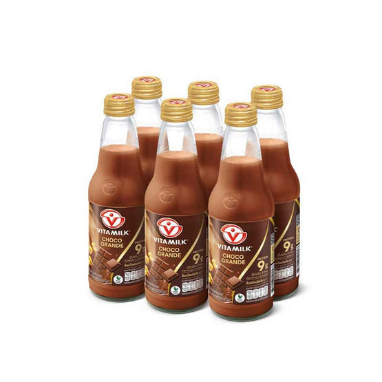 ไวตามิ้ลค์ ทูโก นมถั่วเหลือง รสช็อกโก แกรนเด 300 มล. (แพ็ก 6 ขวด)