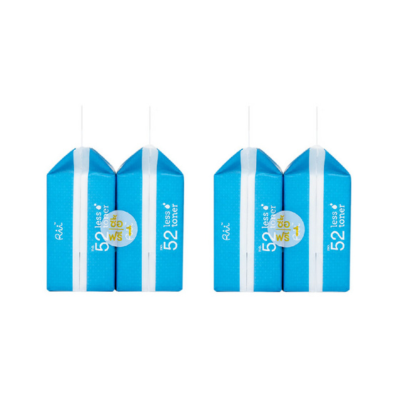 Rii 52 สำลีแผ่น รุ่นเลส โทนเนอร์ มินิ 60 แผ่น/กล่อง