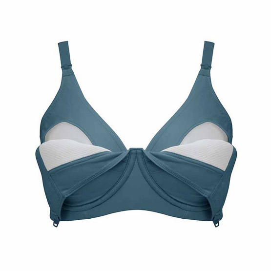 Momtomom Confident Bra บราให้นมJBMP03 สีน้ำเงิน