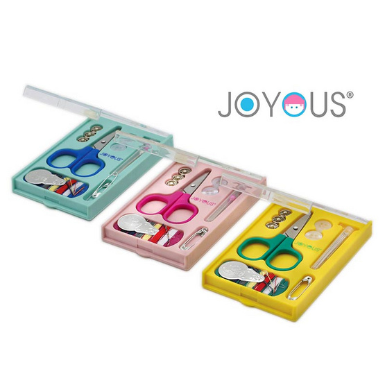 JOYOUS อุปกรณ์เย็บปัก (1 แพ็ก 3 ชิ้น) คละสี