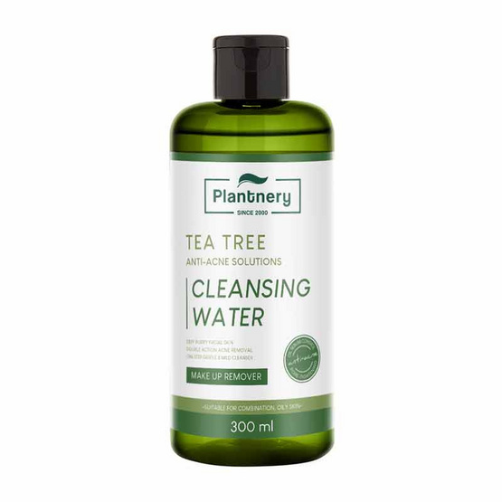 Plantnery คลีนซิ่ง Tea Tree Acne First Cleansing Water 300 มล.