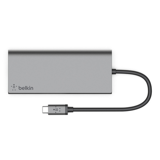 Belkin อุปกรณ์แปลงสัญญาณ (F4U092btSGY) USB-C Multimedia Hub