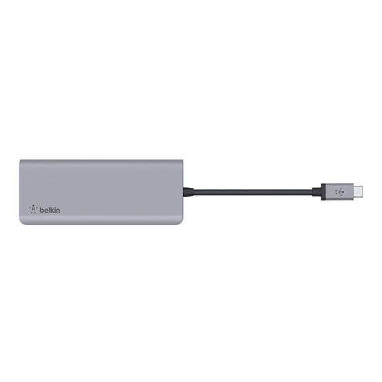 Belkin อุปกรณ์แปลงสัญญาณ (F4U092btSGY) USB-C Multimedia Hub