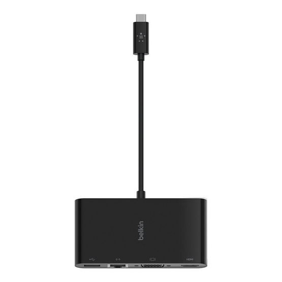 Belkin อุปกรณ์แปลงสัญญาณ (AVC005btBK) USB-C Multimedia Adapter