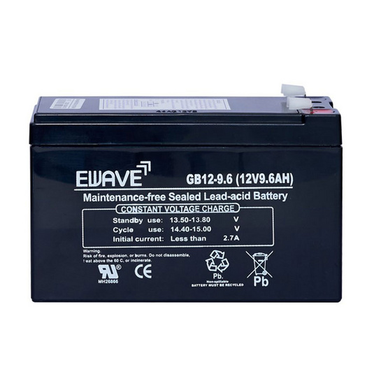 E-WAVE แบตเตอรี่ 12V-9.6AH