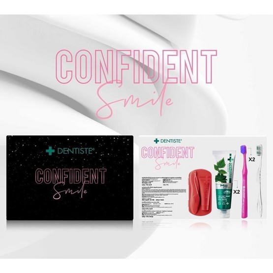 Dentiste Confident Smile Set (รับฟรี ) Lisa Mini Standy จำนวนจำกัด