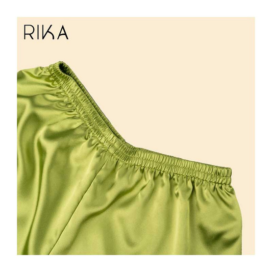 RIKA กางเกงขาสั้นใส่นอน ผ้า SATIN รุ่น FV3038