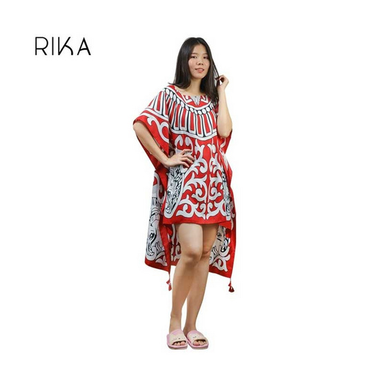 RIKA มินิเดรส สไตล์โบฮีเหมี่ยน รุ่น AA3045