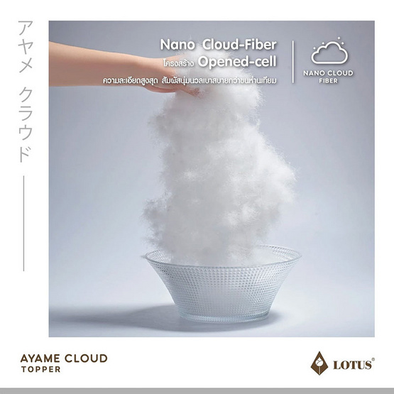 Lotus ท็อปเปอร์ รุ่น AYAME CLOUD GREEN