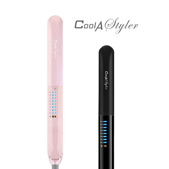 COOL A STYLER เครื่องหนีบผม 2in1 Jelly Pink (รุ่น HS-991)