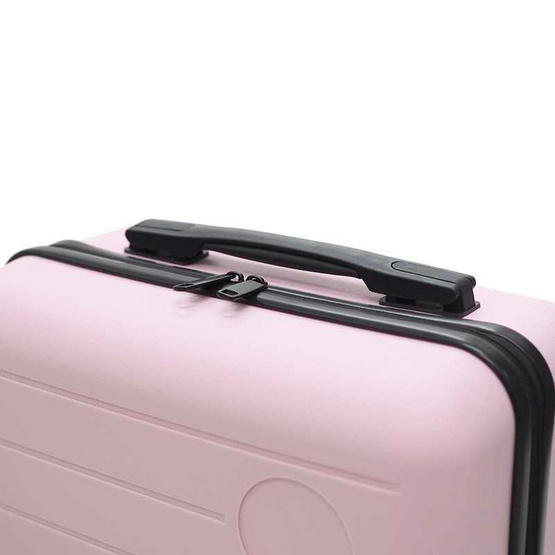 HQ LUGGAGE กระเป๋าเดินทาง PP ขนาด 14 นิ้ว รุ่น 8801 สีชมพู